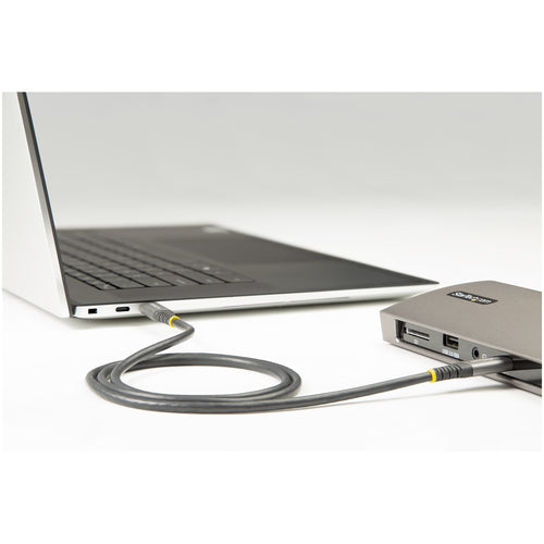 1.6FT USB C CABLE WITH 100W PD USB-C TO USB-C DP CHARGING CORD
