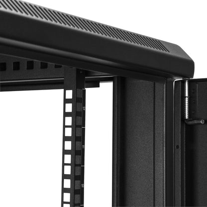 12U AV RACK CABINET 4 POST FLOOR STANDING IT CABINET ENCLOSURE
