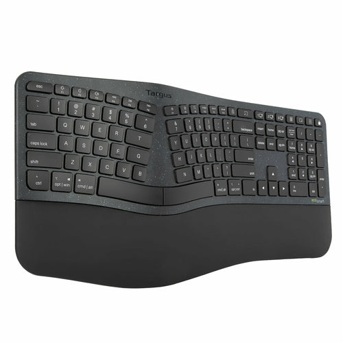 SUSTAINABLE ERGONOMIC ECOSMART KEYBOARD BLACK