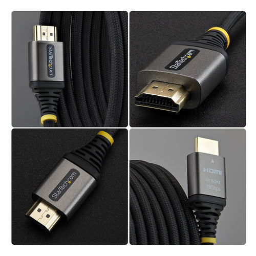 6FT HDMI 2.0 CABLE 4K 60HZ PREMIUM CERTIFIED HIGH SPEED HDMI