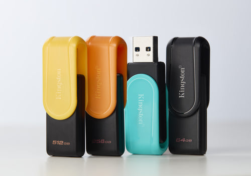 64GB PORTABLE USB 3.2 GEN 1 DATATRAVELER EXODIA S BLACK/BLACK