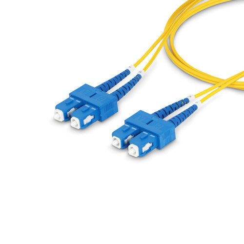 SC/SC SINGLE MODE FIBER CABLE OS2/UPC/DUPLEX/LSZH
