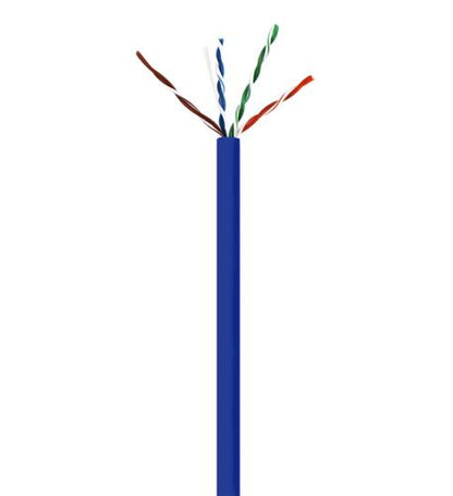 CAT6 550MHz NO SPLINE BLUE