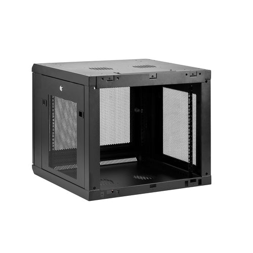 WALL MOUNT NETWORK SWITCH CABINET 9U SERVER RACK ENCLOSURE