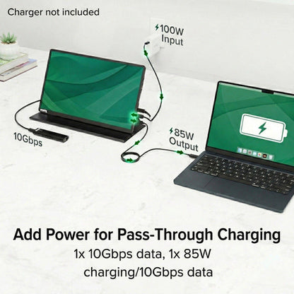 PLUGABLE USB-C PORTABLE DISPLAY 15.6 DISPLAY WITH FOLDING COVER