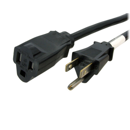 6FT POWER EXTENSION CORD NEMA 5-15R TO 5-15P COMPUTER POWER CORD