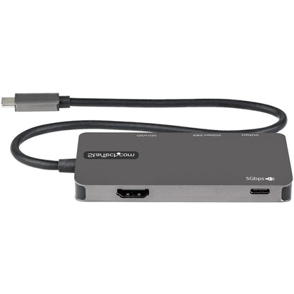USB C MULTIPORT ADAPTER 60W PD 4K HDMI USB HUB MINI TRAVEL DOCK (DKT30CHSDPD)