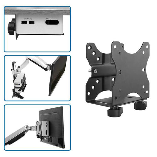 THIN CLIENT MOUNT VESA MOUNTING BRACKET UNDER DESK OR MONITOR MOUNT