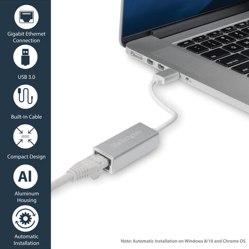 USB TO ETHERNET ADAPTER 3.0 GIGABIT RJ45 LAN NETWORK DONGLE