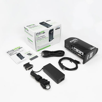 PLUGABLE UD-ULTCDL USB-C TRIPLE DISPLAY DOCK W/ PD