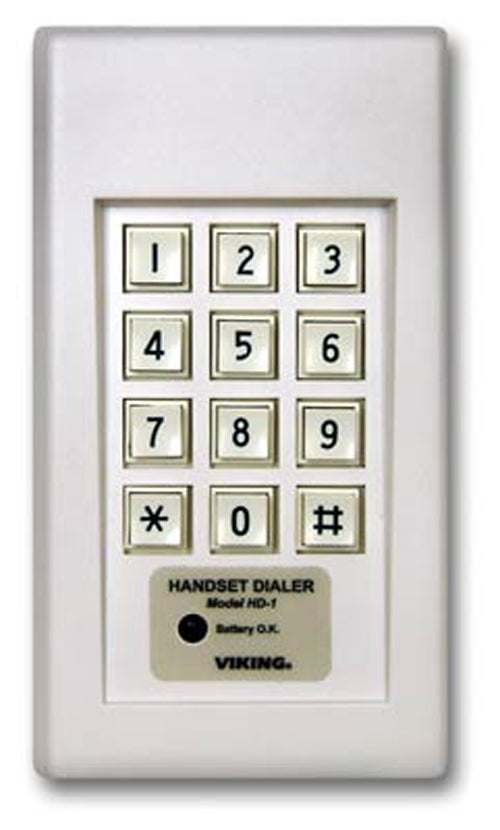 Handset Dialer - White