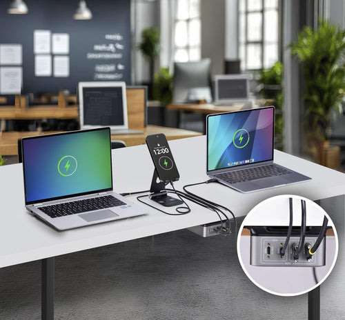 4-PORT USB-C CHARGER 240W TOTAL SINGLE PORT 140W EPR