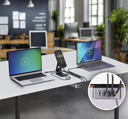4-PORT USB-C CHARGER 240W TOTAL SINGLE PORT 140W EPR