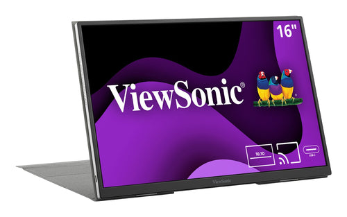 16IN PORTABLE IPS MONITOR WITH BUILT IN BATTERY AND WIRELESS CASTI