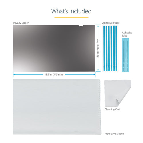 15.6 LAPTOP PRIVACY FILTER - COMPUTER PRIVACY SCREEN/PROTECTOR