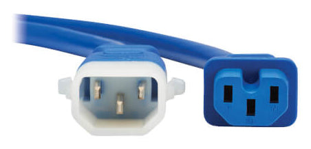 PDU POWER CORD C15 P-LOCK C14 HEAVY-DUTY 15A 250V 6FT BLUE 6-PACK (P018-E06-ABL-6)
