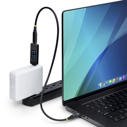 USB-C POWER TESTER DIGITAL 240W BI-DIRECTIONAL VOLTAGE/CURRENT