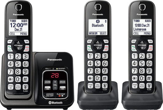 3HS Cordless Telephone- Met Black- ITAD