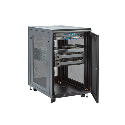 18U AV RACK CABINET ENCLOSURE NETWORK EQUIPMENT SERVER RACK