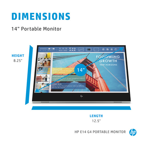 SMART BUY E14 G4 14IN PORTABLE MONITOR (1B065AA#AC3)