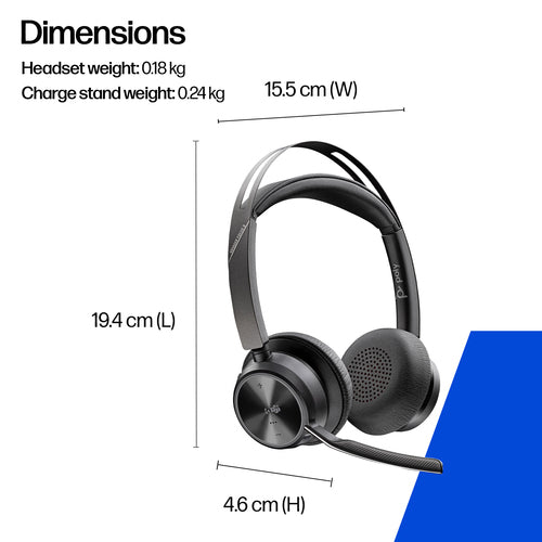 POLY VF2 -M USB-C-C HS +USB-C/A