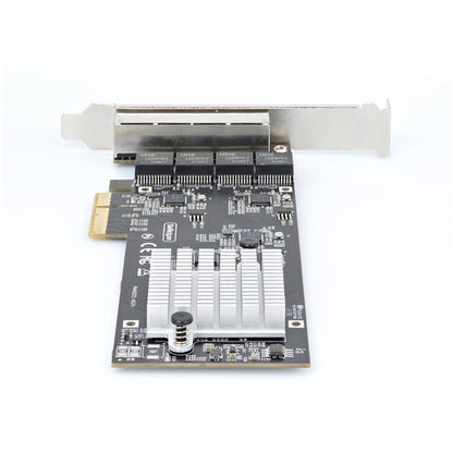 4-PORT 2.5G PCIE NETWORK CARD - QUAD NBASE-T ETHERNET CARD