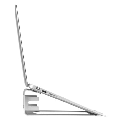 ANGLED LAPTOP STAND 2 IN 1 ALUMINUM LAPTOP HOLDER RISER STAND