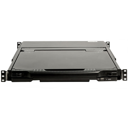 DVI VGA RACKMOUNT KVM CONSOLE INTEGRATED LCD MONITOR KVM SWITCH