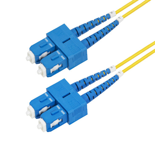 SC/SC SINGLE MODE FIBER CABLE OS2/UPC/DUPLEX/LSZH