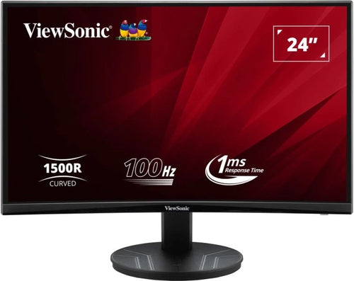 24IN 1080P VA CURVED MONITOR WITH VARIABLE REFRESH RATE HDMI AND