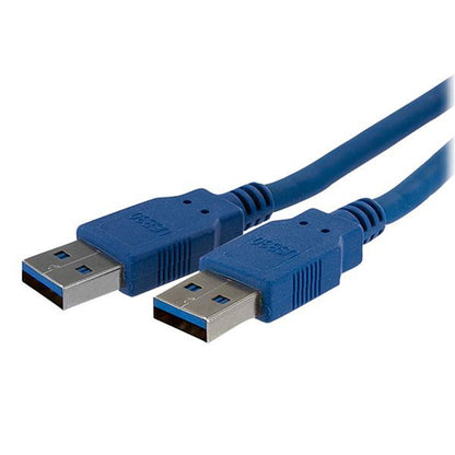 6FT USB 3.0 CABLE TYPE A BLUE USB-A CABLE MALE TO MALE