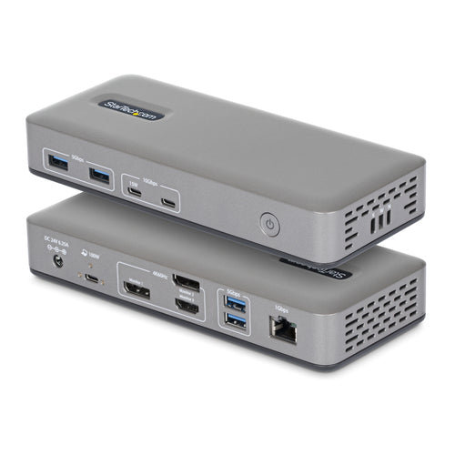 USB-C DOCKING STATION - TRIPLE-MONITOR DP/HDMI 4K60