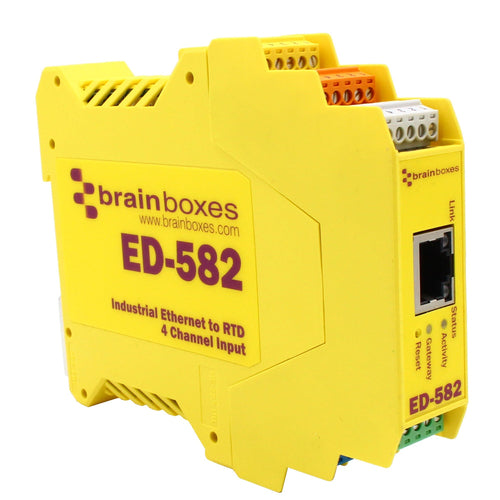 ETHERNET TO RTD -22F TO +176F INDUST L 4 CHANNEL REMOTE IO MODULE