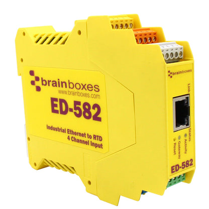 ETHERNET TO RTD -22F TO +176F INDUST L 4 CHANNEL REMOTE IO MODULE