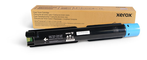 GENUINE XEROX EXTRA HIGH CAP CYAN TONER F/ VERSALINK C7120/25/30