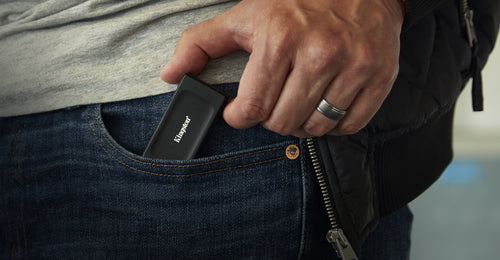 2TB XS1000 EXTERNAL USB-C 3.2 GEN 2X2 PORTABLE SOLID STATE DRIVE (SXS1000/2000G)