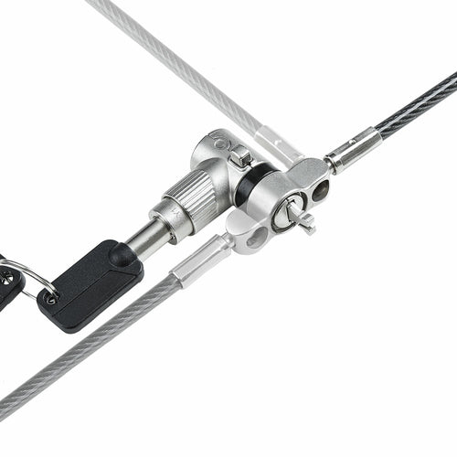 25PACK UNIVERSAL LAPTOP LOCK 6.6FT KEYED ALIKE SECURITY CABLE