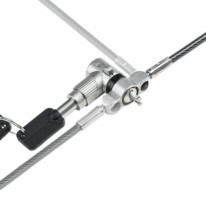 25PACK UNIVERSAL LAPTOP LOCK 6.6FT KEYED ALIKE SECURITY CABLE