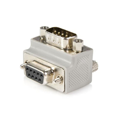 90 DEGREE ANGLE DB9 TO DB9 RS232 CABLE ADAPTER