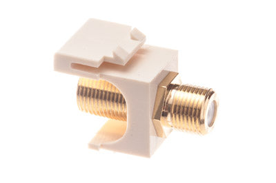 MODULE- F-TYPE- GOLD PLATED- ALMOND