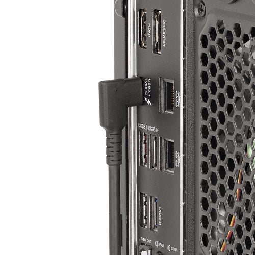 RUGGED RIGHT ANGLE USB-C CABLE USB C TO C CABLE - 90 DEGREES