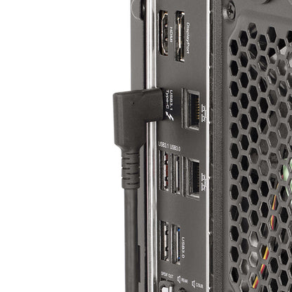 RUGGED RIGHT ANGLE USB-C CABLE USB C TO C CABLE - 90 DEGREES