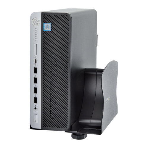 PC WALL MOUNT BRACKET/HOLDER - FOR DESKTOP COMPUTER TOWER SHELF