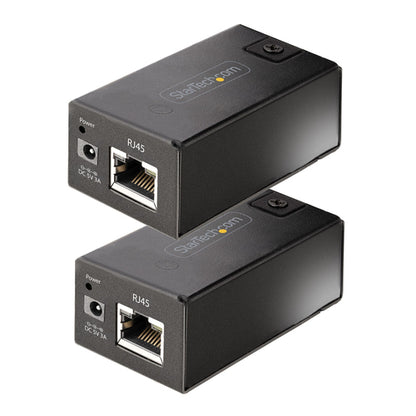 USB 2.0 EXTENDER HUB - USB-A OVER CAT5/6 ETHERNET CABLE RJ45