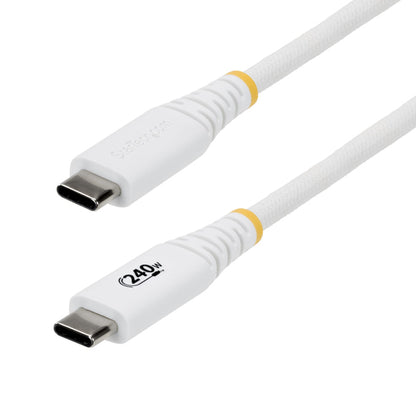 USB-C CABLE USB-IF CERTIFIED 240W PD/SILICONE JACKET/RUGGED