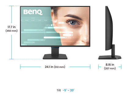 BENQ 27IN 1080P LCDMONITOR 144HZ BLACKIPS1920X1080SPKR 2WX2