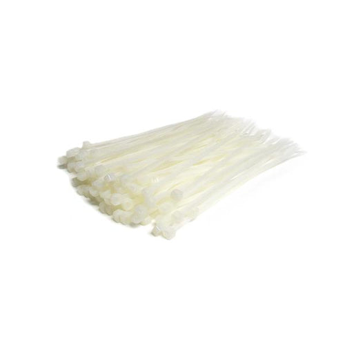 100PK PLASTIC CABLE TIES NYLON WIRE WRAP ZIP TIES - 6 INCH