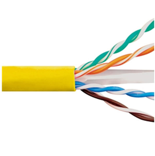 CAT6e CMP PLENUM CABLE YELLOW