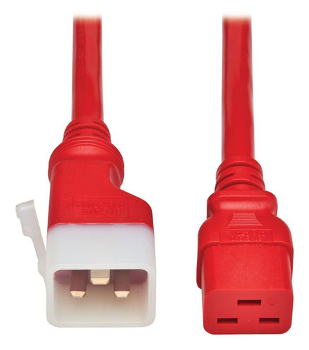 PDU POWER CORD C19 P-LOCK LITE C20 20A 250V 12AWG 3FT RED 6-PACK (P036-EN3-ARD-6)