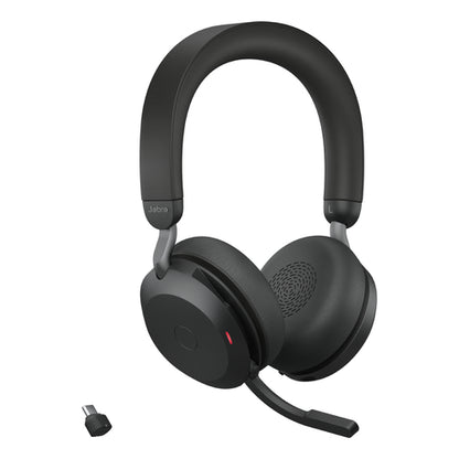 EVOLVE2 75 USB-C UC STEREO STAND BLACK